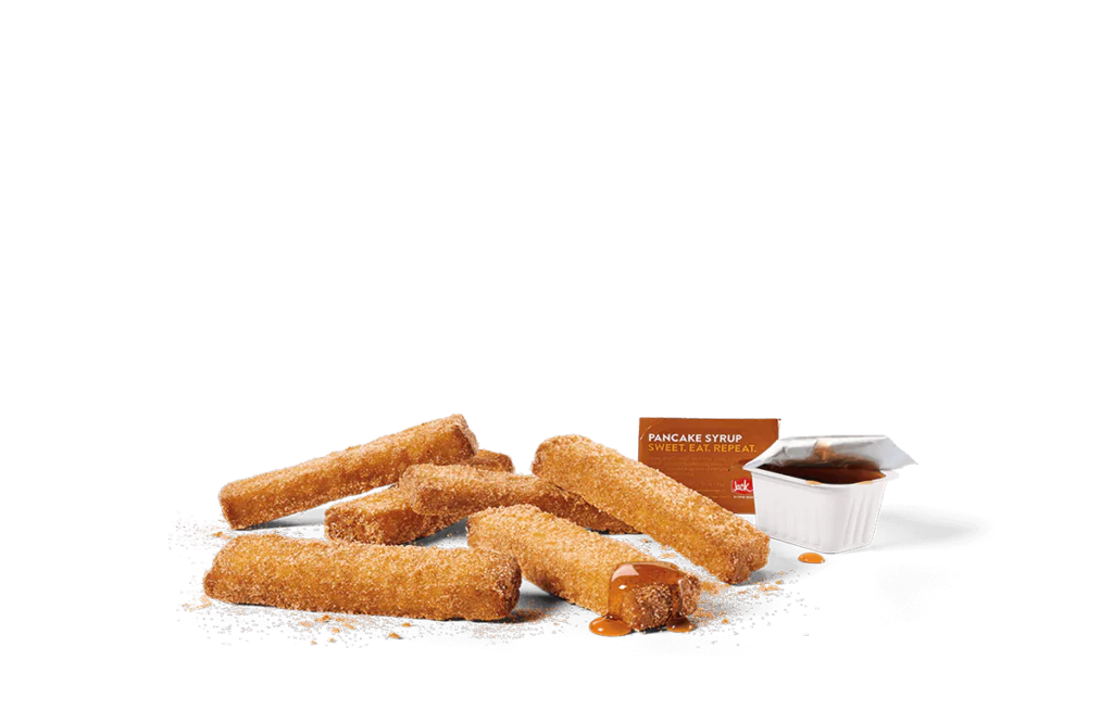 6PC CINNAMON SUGAR CHURRO FLAVOR FRENCH TOAST STICKS