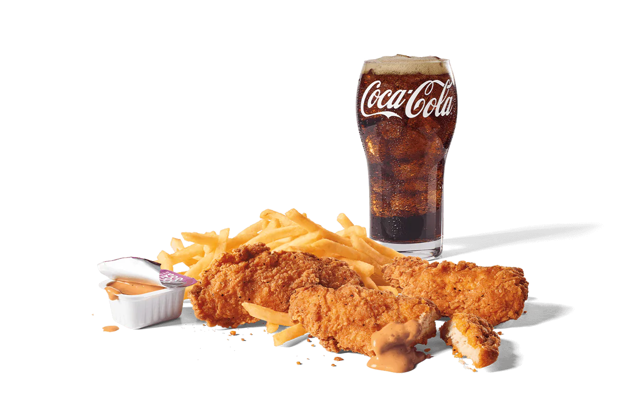 CRISPY CHICKEN STRIPS (3) COMBO