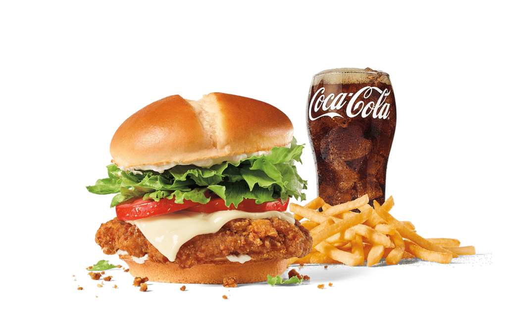 JACK'S SPICY CHICKEN® W CHEESE COMBO