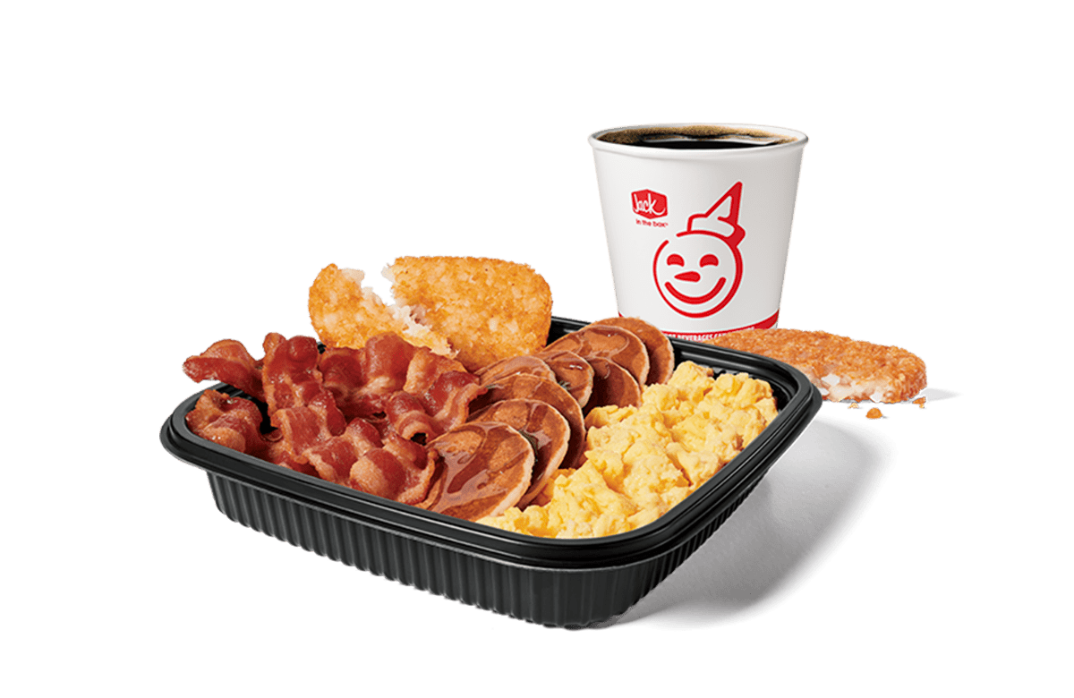 JUMBO BREAKFAST PLATTER W BACON COMBO