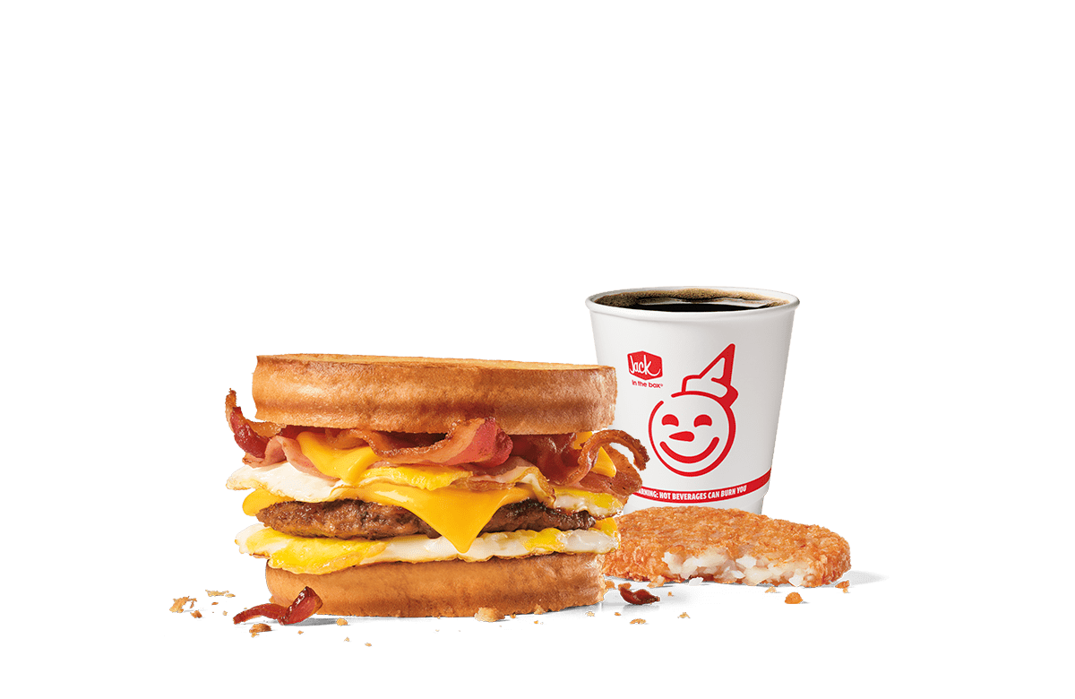 LOADED BREAKFAST SANDWICH COMBO