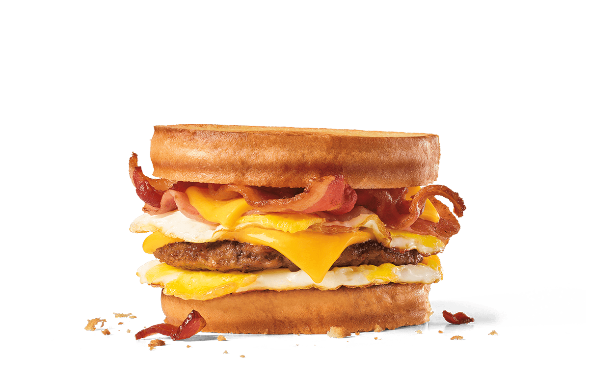 LOADED BREAKFAST SANDWICH