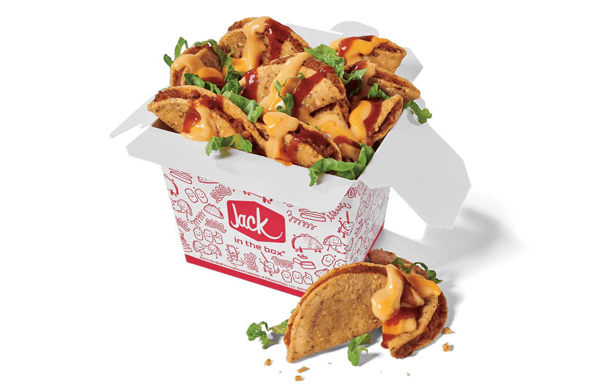 Loaded Tiny Tacos Price, Calories & Nutrition - JackintheBox Menu