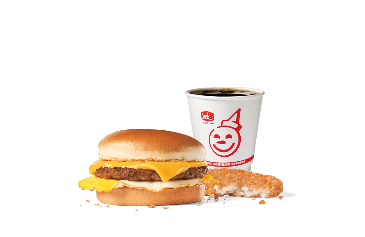 Sausage Breakfast Jack® Combo Price, Calories - JackintheBox Menu