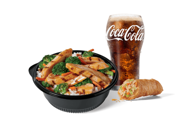 Chicken Teriyaki Bowl Combo Price, Calories - JackintheBox Menu