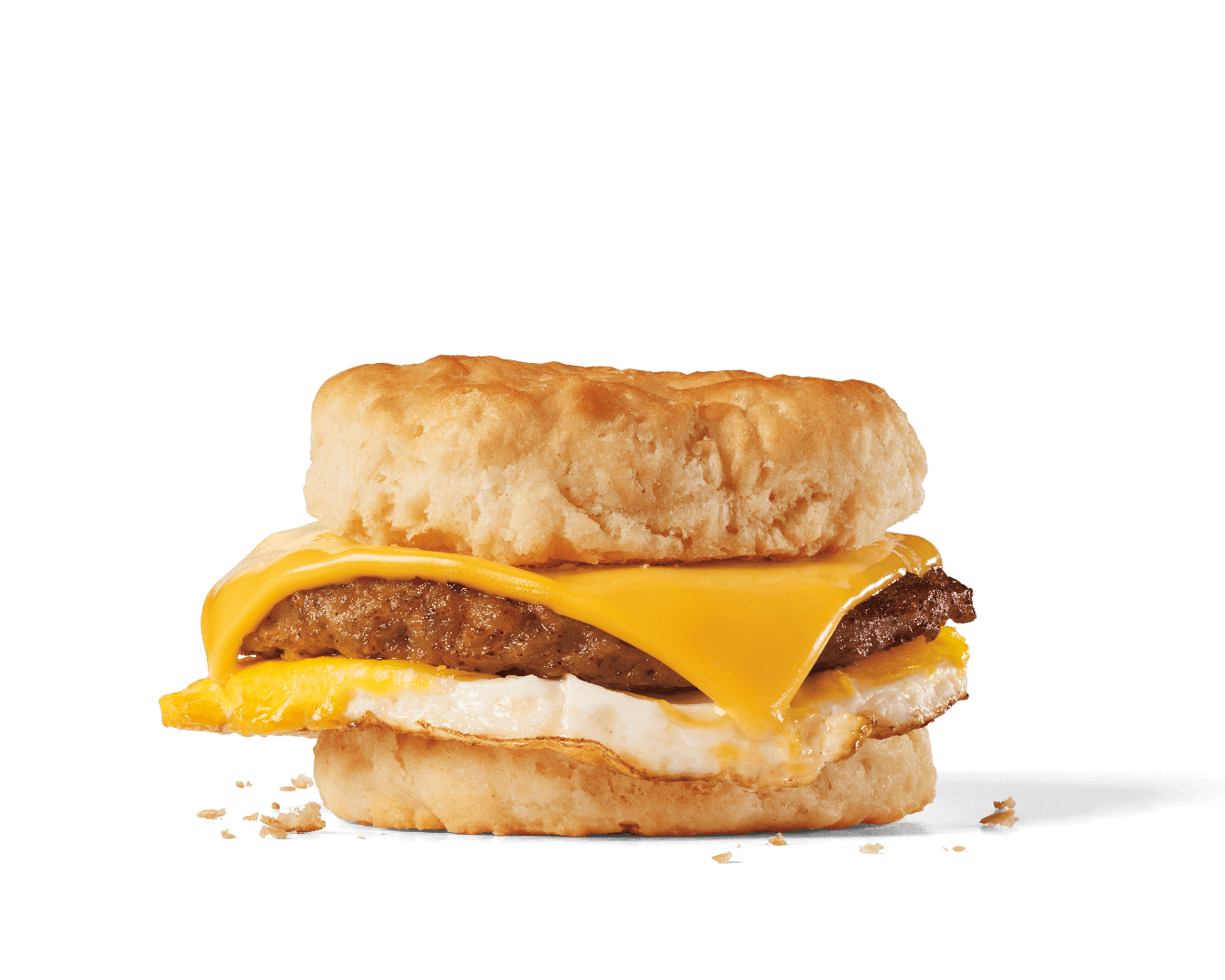 SAUSAGE, EGG & CHEESE BISCUIT