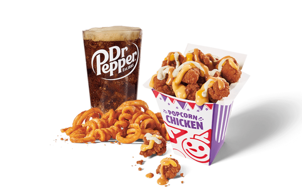 SPICY SAUCED & LOADED POPCORN CHICKEN COMBO