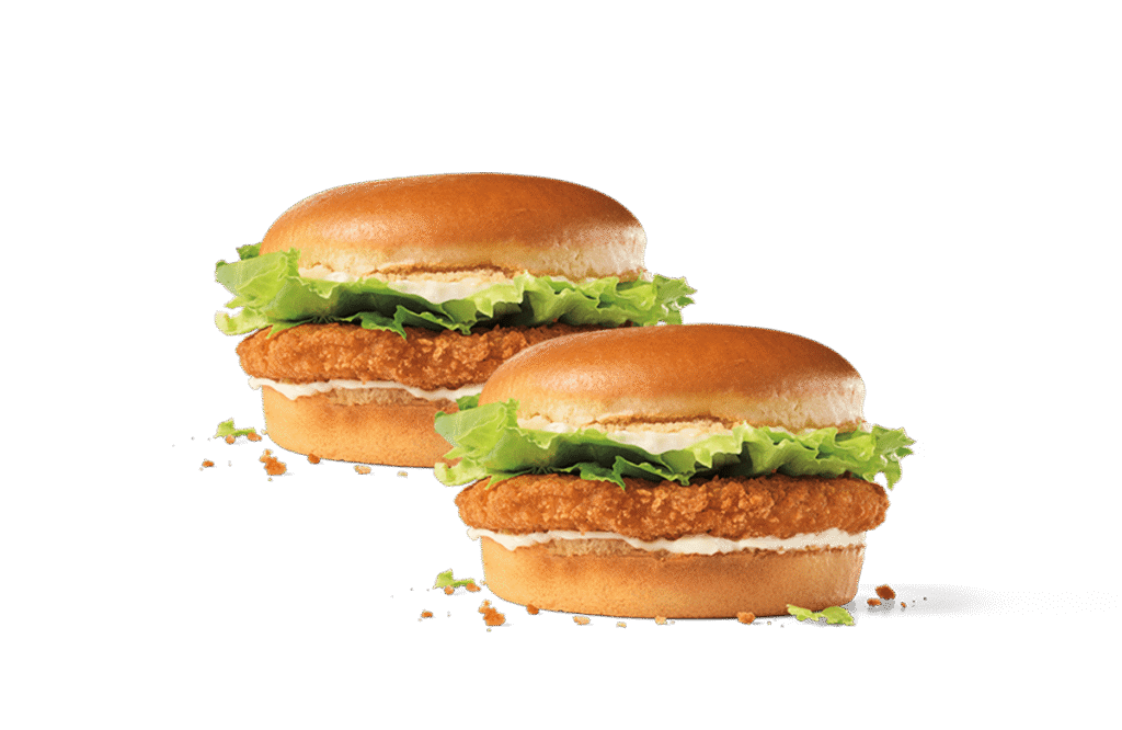 2 for $3 Jr. Chicken Sandwich