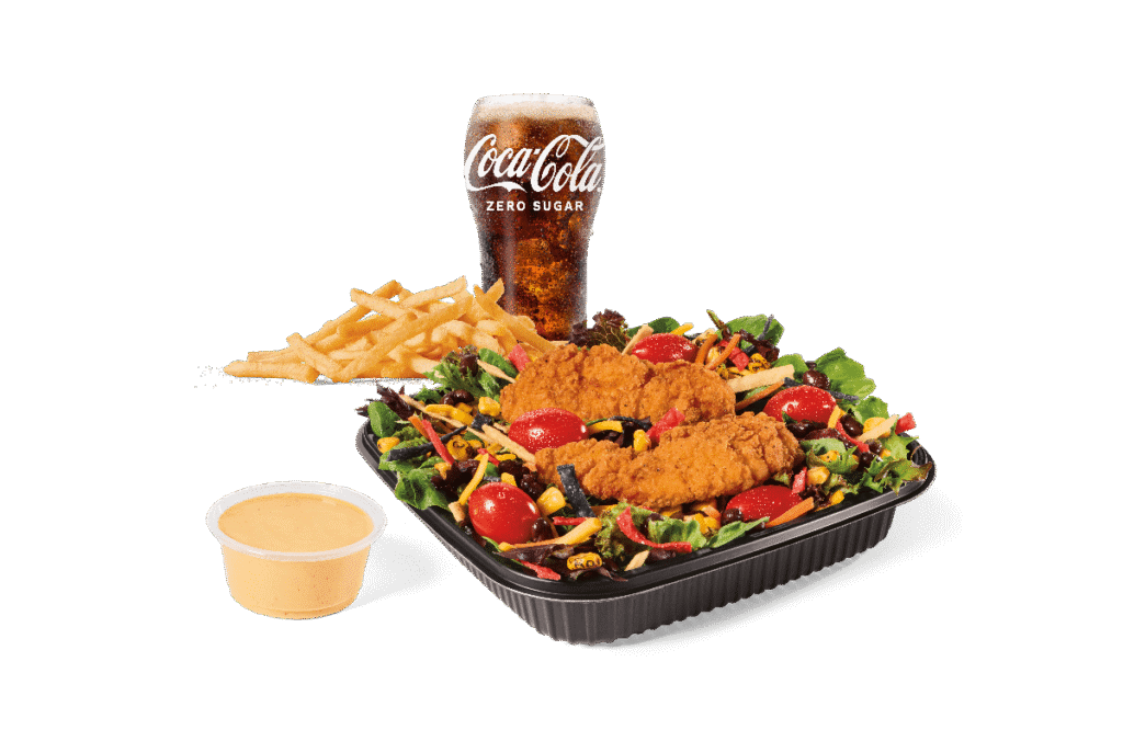 Southwest Salad w/ Crispy Chicken Combo