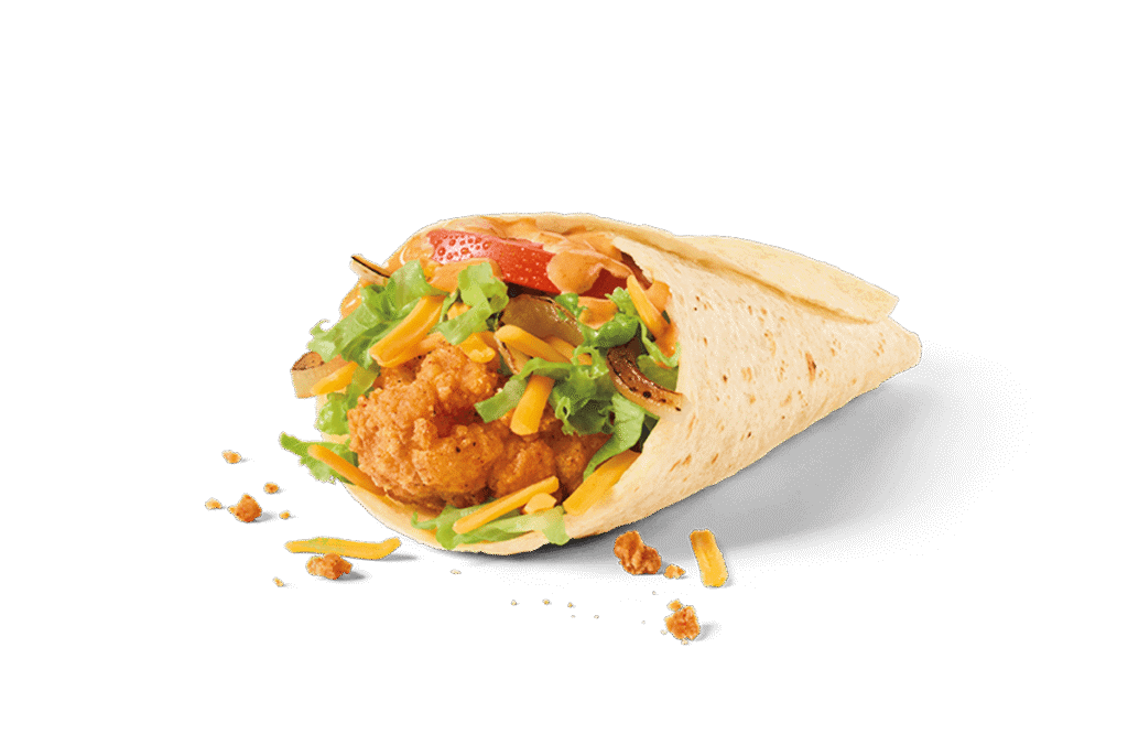 Crispy Chicken Fajita Jack Wrap