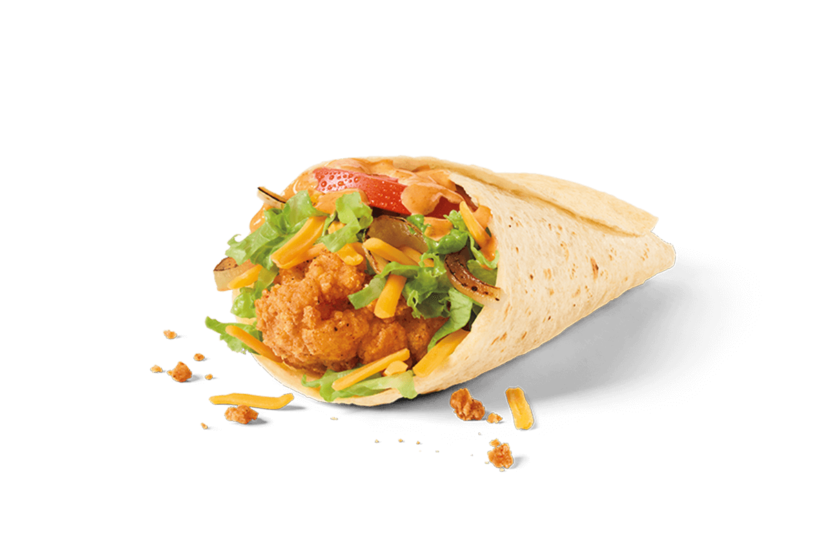 Crispy Chicken Fajita Jack Wrap