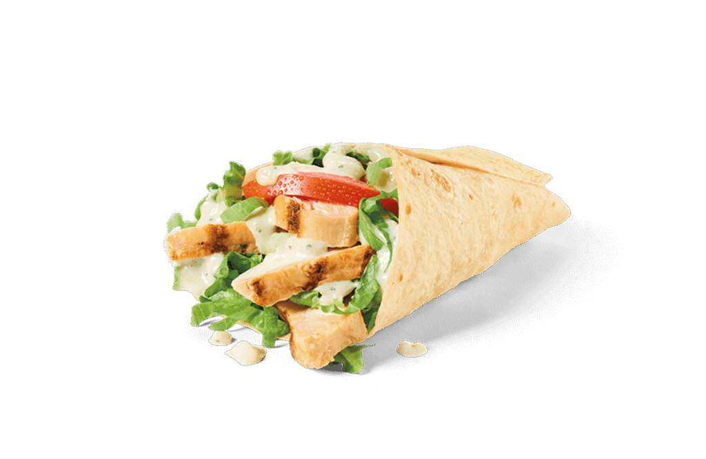 Grilled Chicken Caesar Jack Wrap