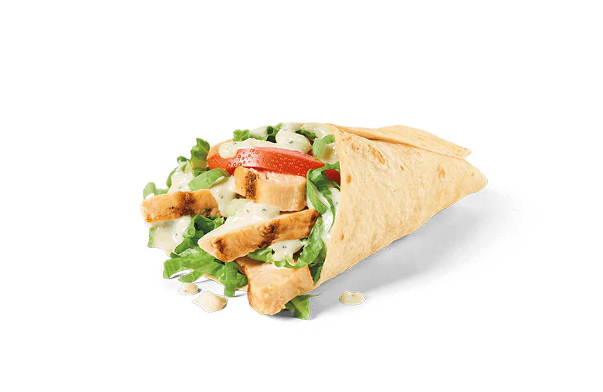 Grilled Chicken Caesar Jack Wrap